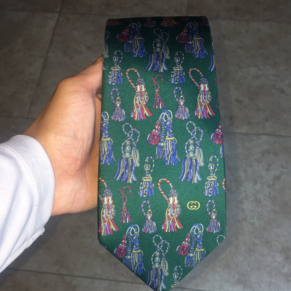 Tassel Gucci Tie